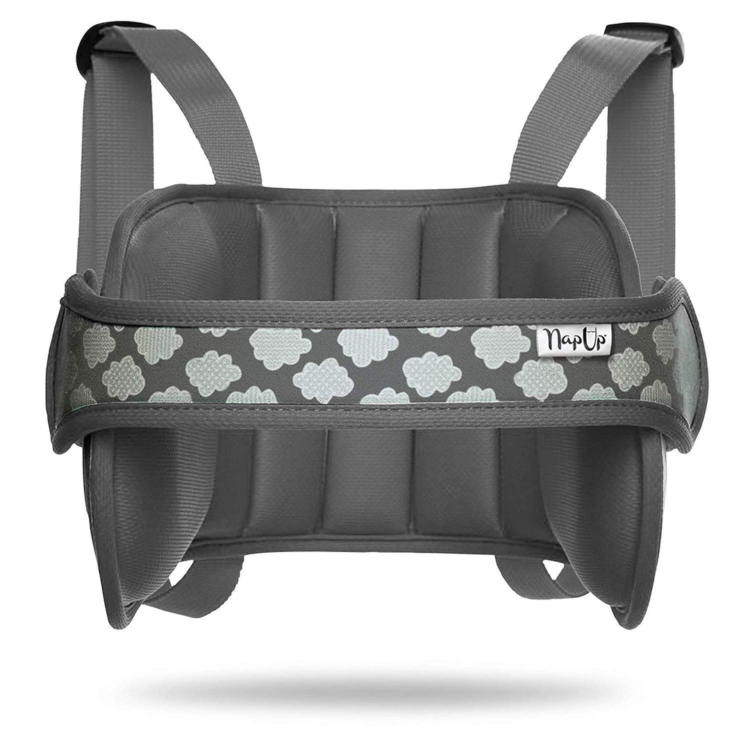 NapUp Autositz Einschlafstütze Original, grau, grau