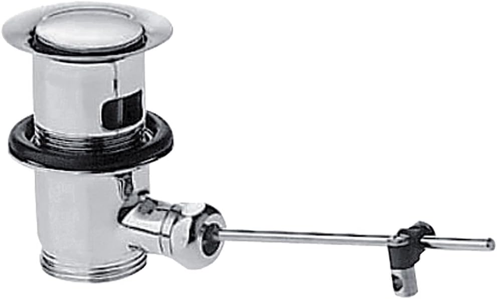 hansgrohe Zugstangen-Ablaufgarnitur, Chrom Single, Single