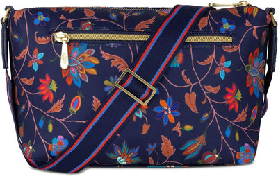 Oilily Sarah Shoulder Bag Joy Flowers Eclipse