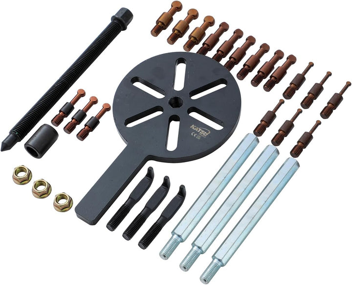 KATSU Tools 36-in-1 Lagerabzieher Set, Blindloch- und Lagerabzieher, Für Radlager und Demontage 4505