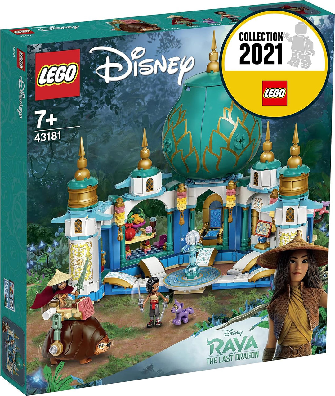 LEGO 43181 Disney Princess Raya und der Herzpalast Single, Single