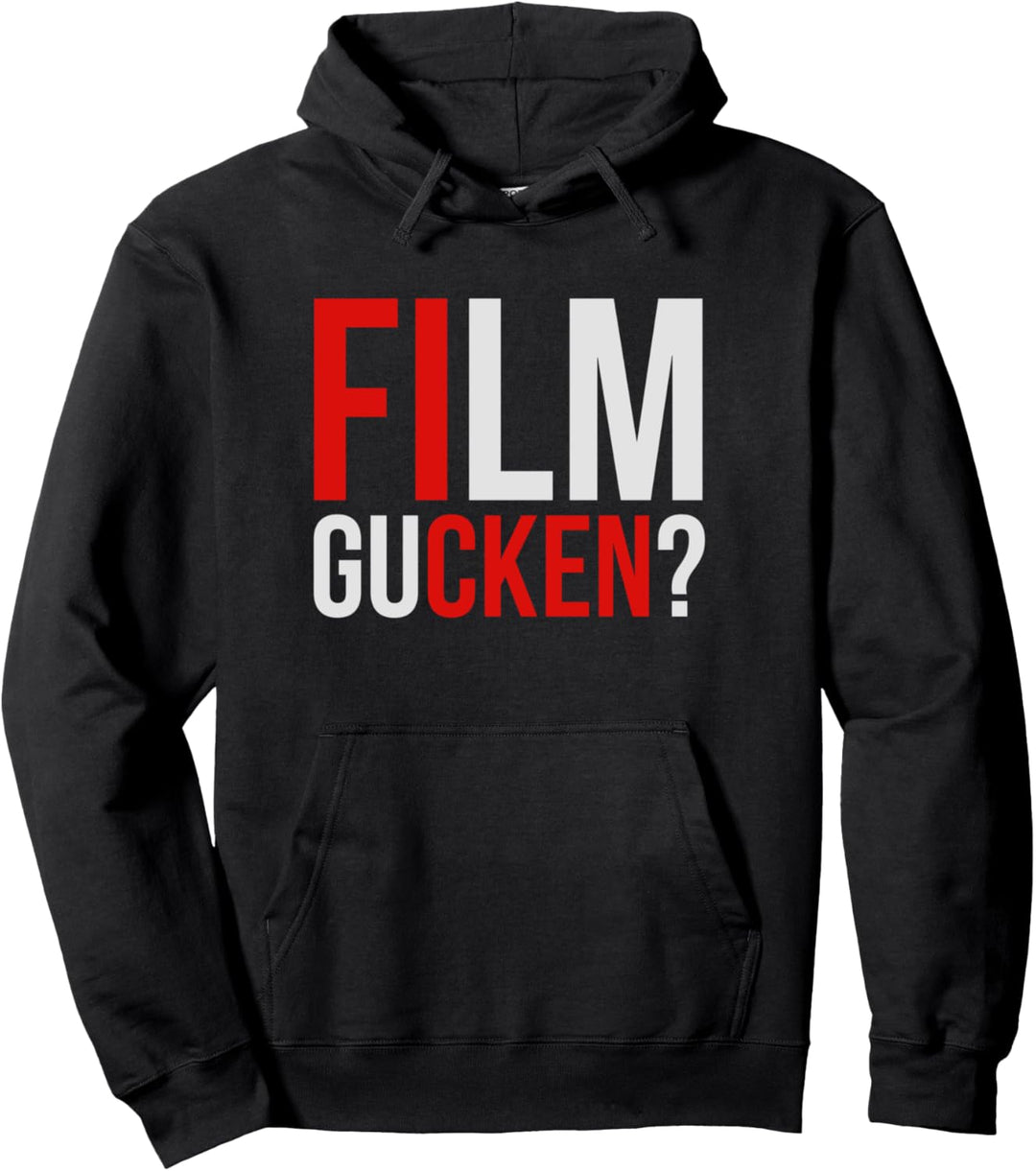 FILM GUCKEN? FI LM GU CKEN Streaming Lovers Flirten Fun Pullover Hoodie