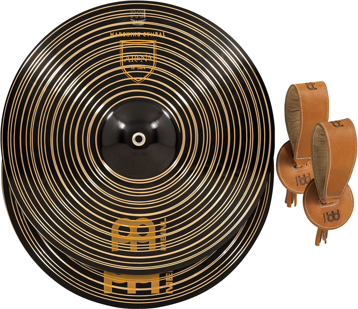 Meinl Cymbals Arena Marching Becken - 18 Zoll (45,7 cm) Marschbecken inklusive Halteriemen (MA-AR-18