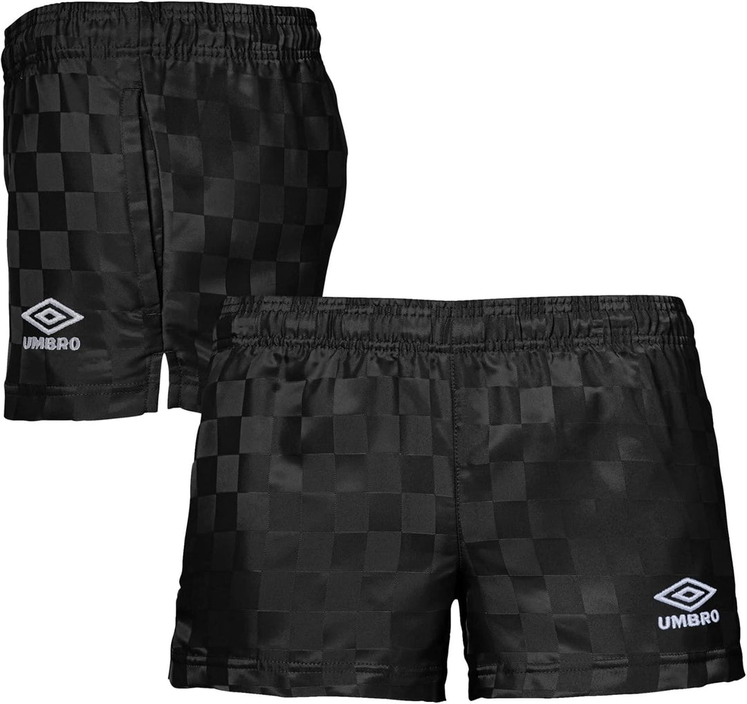 Umbro Damen Checkerboard Shorts XL Black Beauty, XL Black Beauty