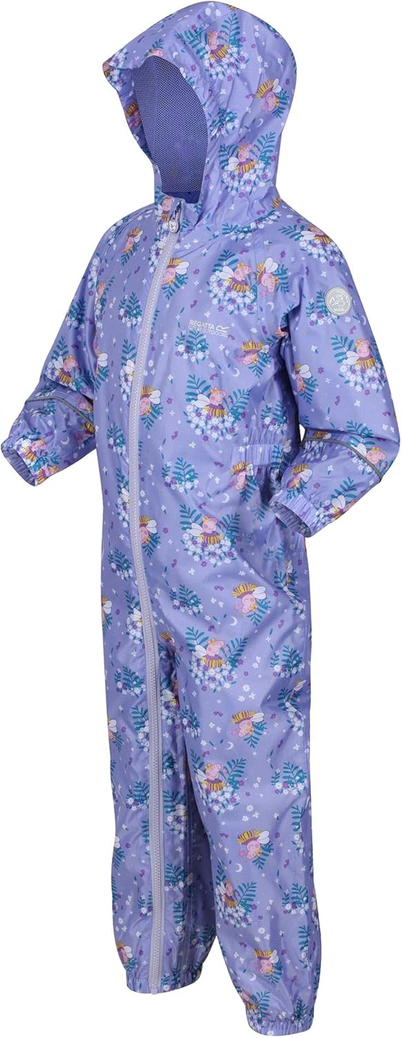 Regatta Unisex Baby Peppa Pobble Snowsuit 18 Monate Lilac Bloom, 18 Monate Lilac Bloom