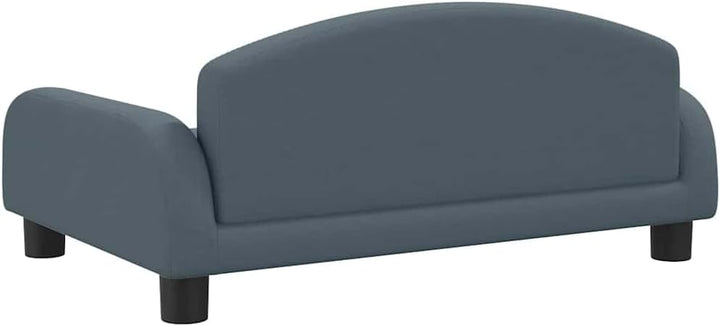vidaXL Kindersofa Dunkelgrau 70x45x30 cm Stoff 70 x 45 x 30 cm Dunkelgrau, 70 x 45 x 30 cm Dunkelgra