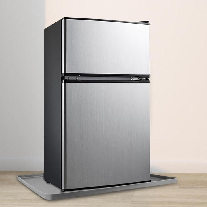 Fenteer Bodenmatte aus für den Kühlschrank, Abtropfschale aus, wiederverwendbar, rutschfest, vielsei
