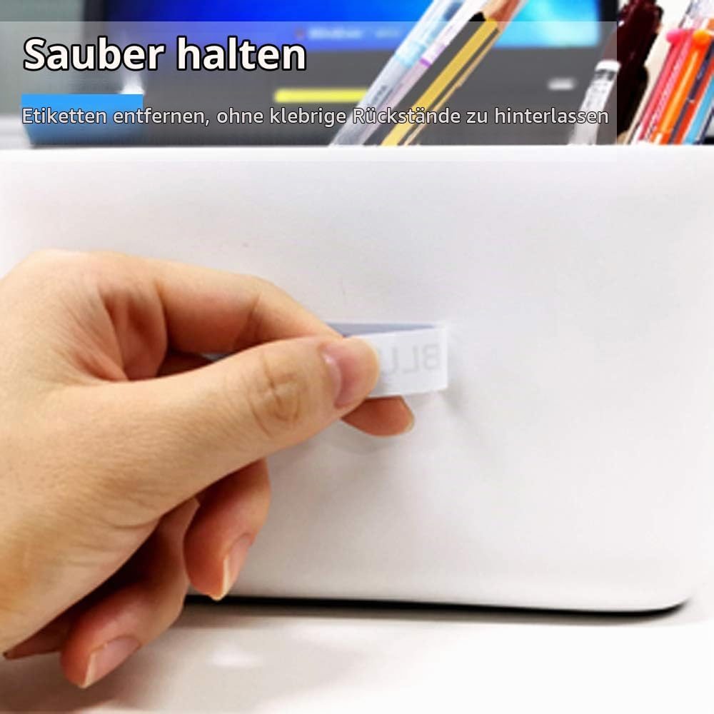 Aken Kompatibel mit TZe221 9mm Schriftband für Brother P touch Bänder 9mm Schwarz auf Weiss TZe-221