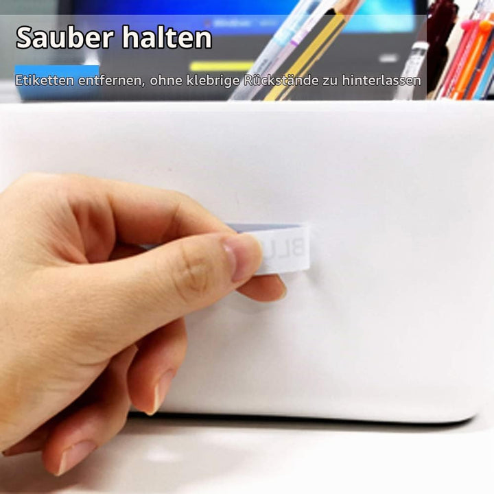 Aken Kompatibel mit TZe221 9mm Schriftband für Brother P touch Bänder 9mm Schwarz auf Weiss TZe-221