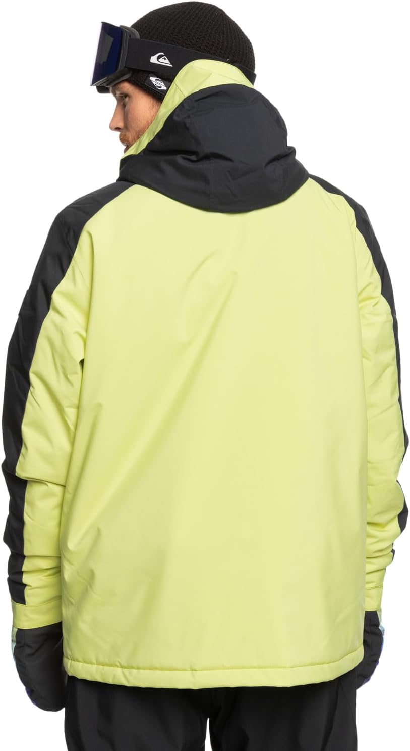 Quiksilver Herren Mission Block Jk Jacke (1er Pack) L Celery Green, L Celery Green