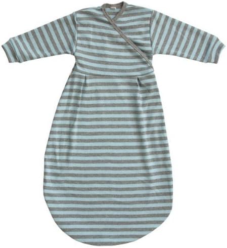 Popolini - Schlafsack Felinchen (74/80, Blue Grey Striped), Blue Grey Striped