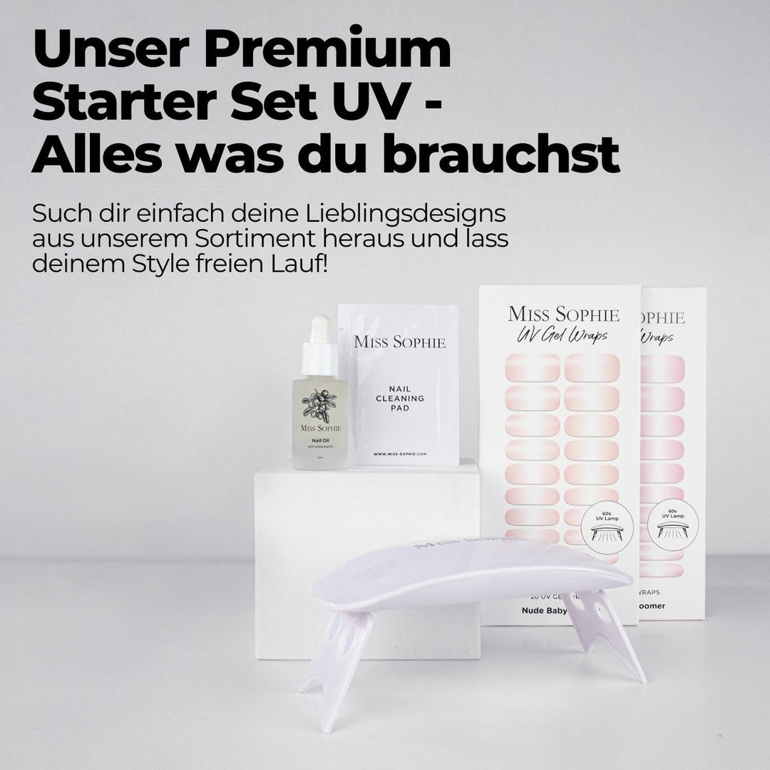 Original Miss Sophie UV Gel Nagelfolien Paris Je T&