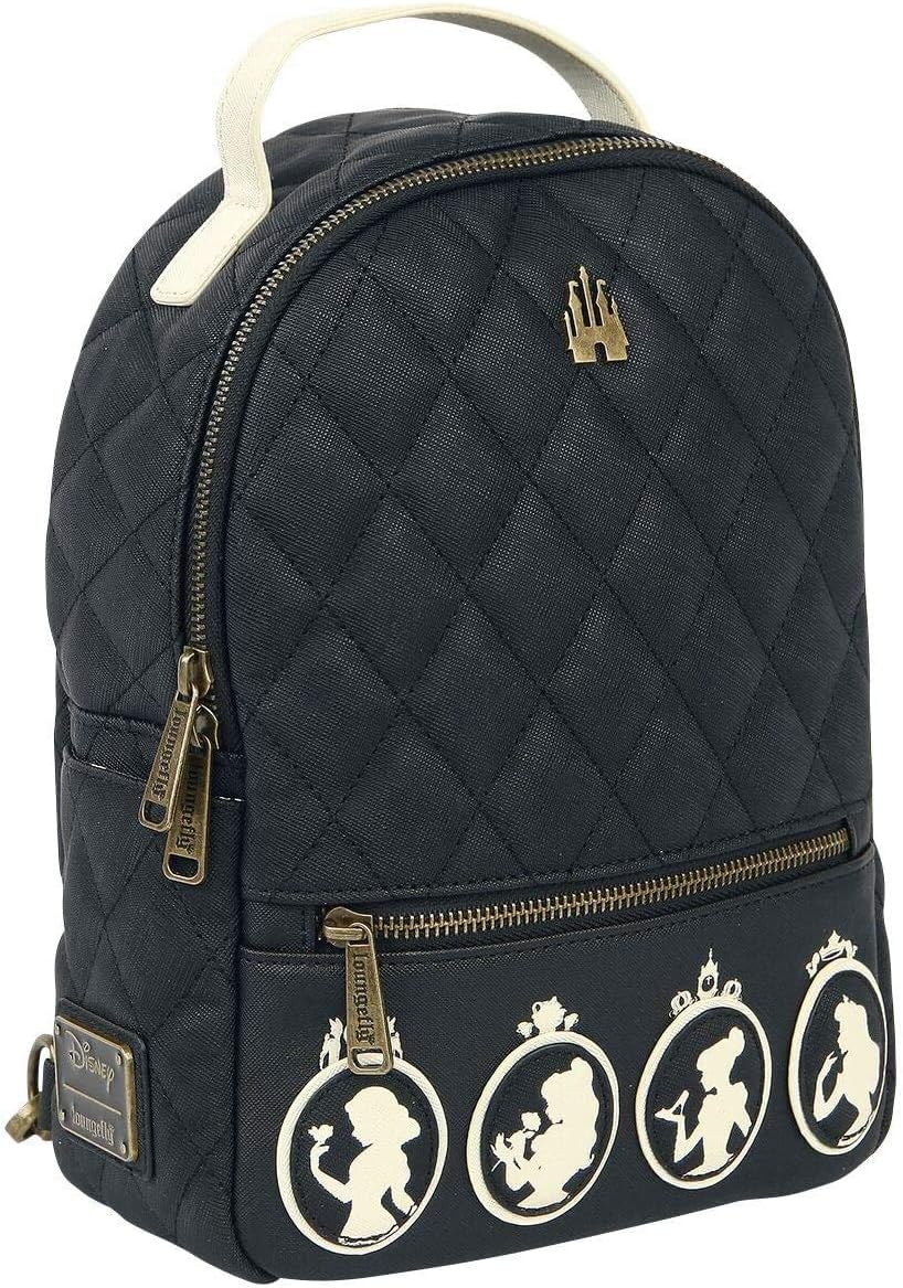Loungefly Rucksack aus Kunstleder mit Disney-Prinzessinnen Silhoutte