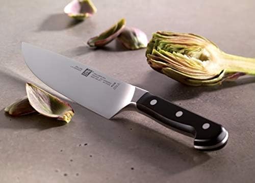 ZWILLING Pro Kochmesser, Klingenlänge: 16 cm, Rostfreier Spezialstahl, Kunststoffgriff, Schwarz