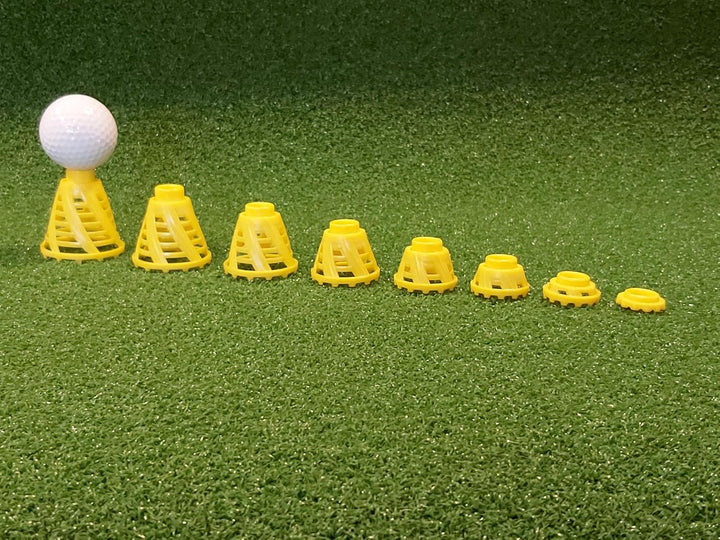 BirTee Golf Tees – PRO Speed Version mit verbesserter Haltbarkeit – 8er Pack. Indoor-Golf-Tees/Golf-