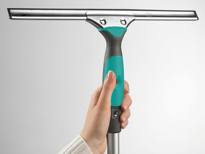 Leifheit Professional Fensterabzieher 45 cm mit Weichgummigriff, Abzieher mit hochflexibler Gummilip