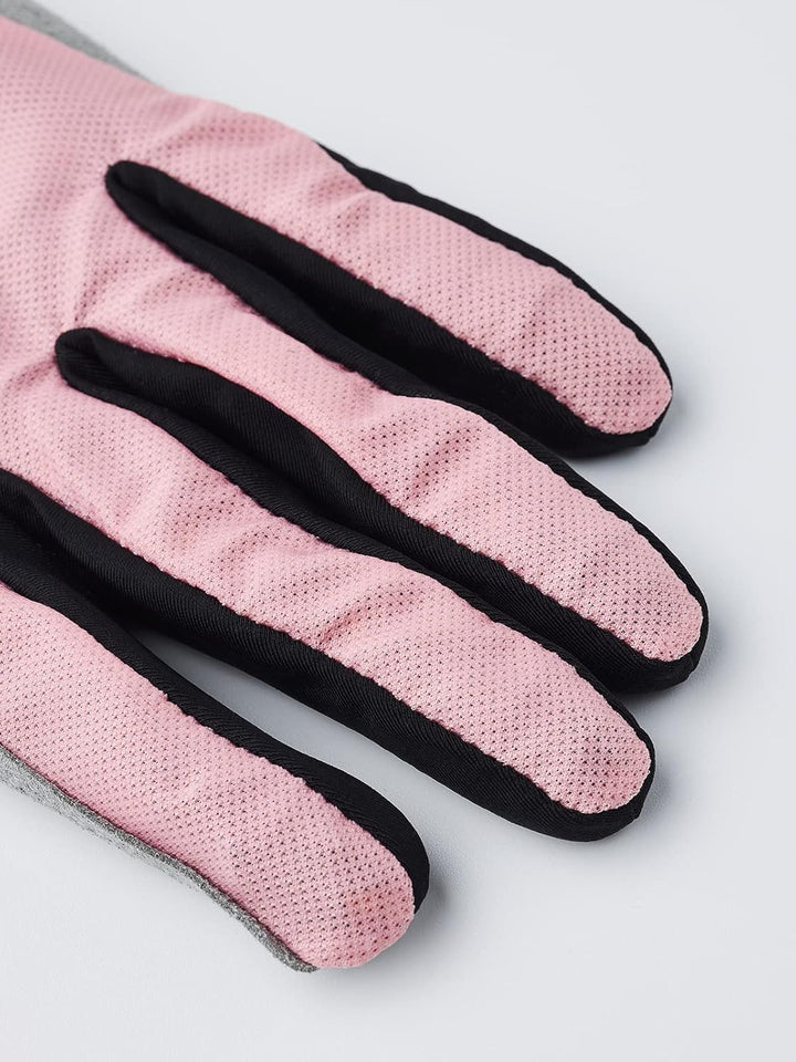 Hestra Ventair Unisex Langer 5-Finger-Handschuh für Radfahren, Wandern und Laufen im Freien Rose 6,