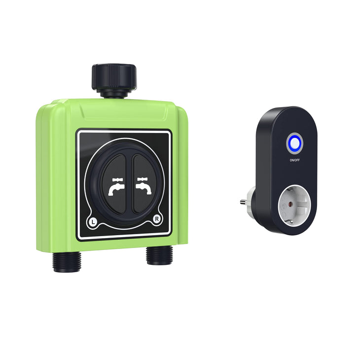 essentials Smart Home Solutions – Smart Garden Bewässerungssystem mit zwei Anschlüssen, Zeitprofiler
