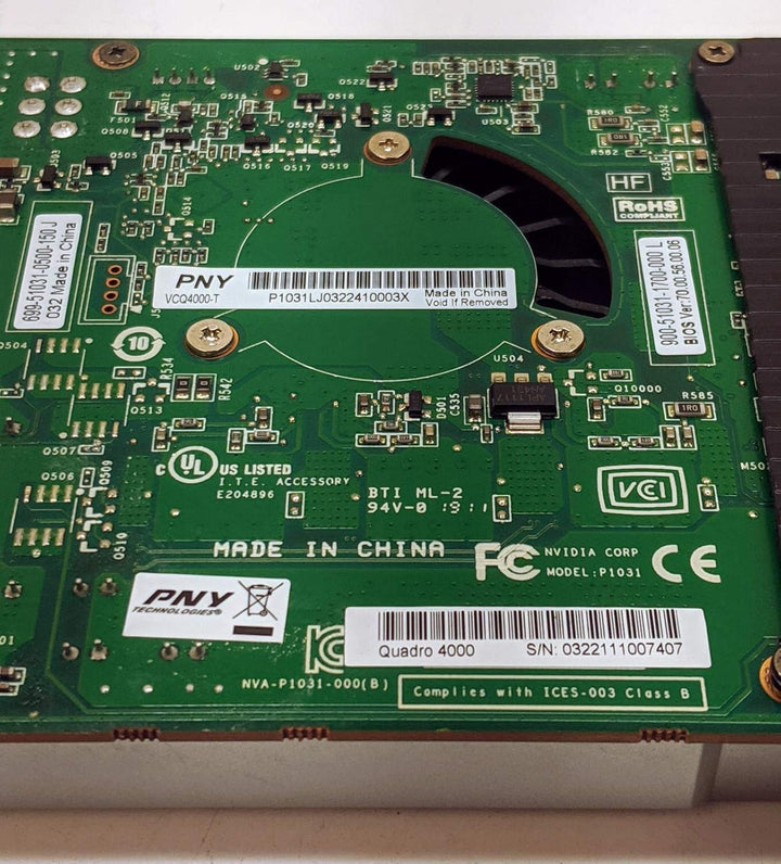 PNY NVIDIA Quadro 4000 - Grafikkarte