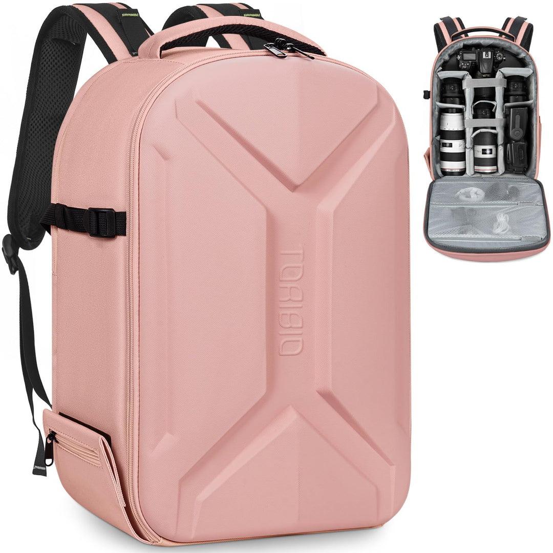 Hartschalen-Kamerarucksack, Fotografie-Kameratasche, wasserabweisend, stossfest, Kamerarucksack mit