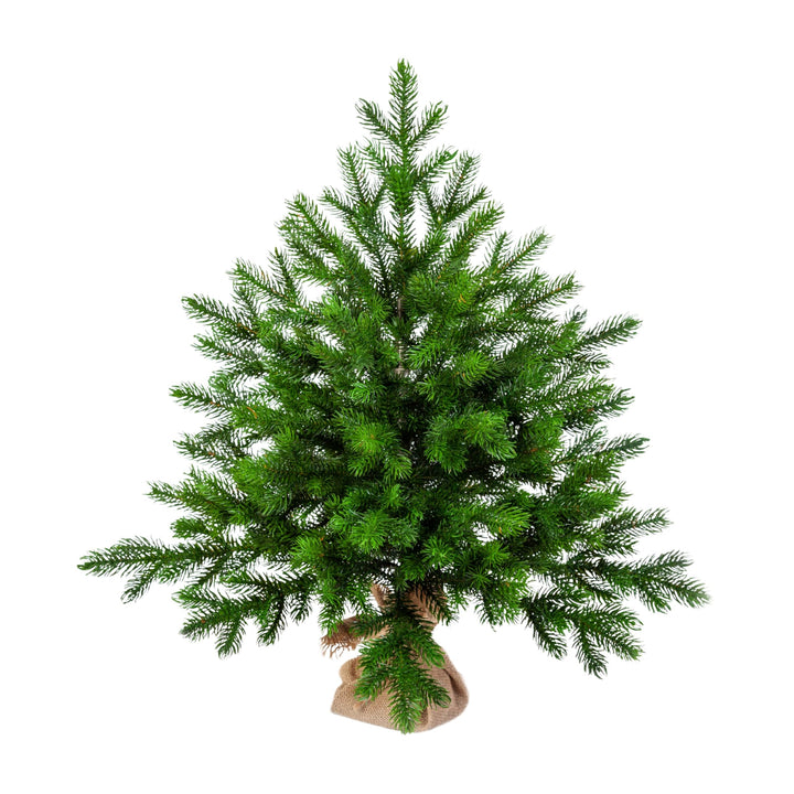 eveXmas 65cm Künstlicher Weihnachtsbaum, Tannenbaum ALTAIR Klassik Grün, 62 Zweige 100% PE-Spitzen,