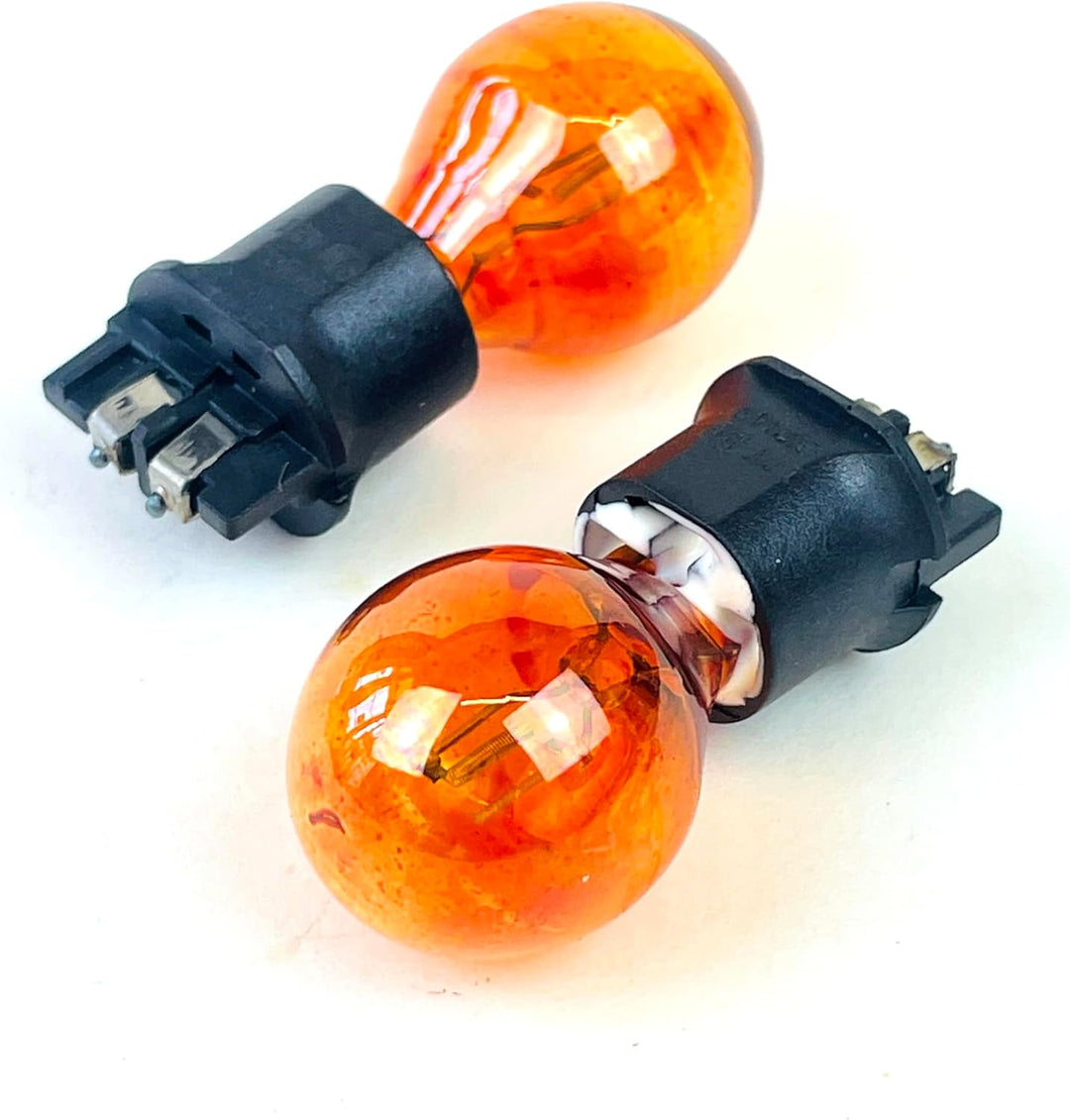 2x Stück PW24W Amber (Orang) 12V WP3.3x14.5/3 24W Glühlampe Halogen Auto Lampe