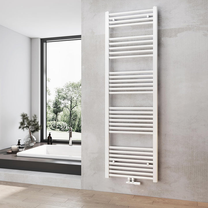 Heilmetz® Badheizkörper Weiss Handtuchtrockner Heizung 1600 x 500 mm Bad Heizkörper Handtuchheizkörp