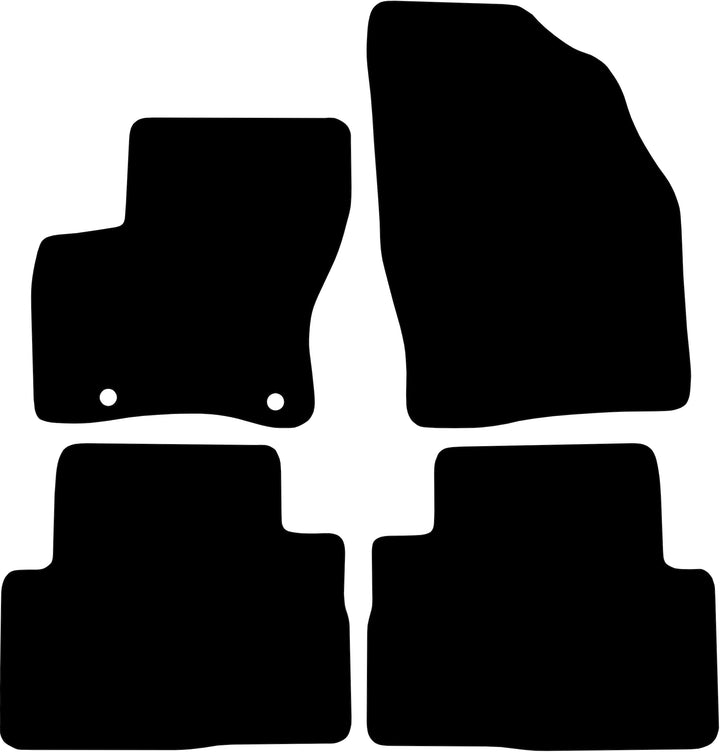 Fussmatten passend für Ford Kuga 1 2008-2011 | Qualität: Comfort Comfort Kuga 1 2008-2011, Comfort K