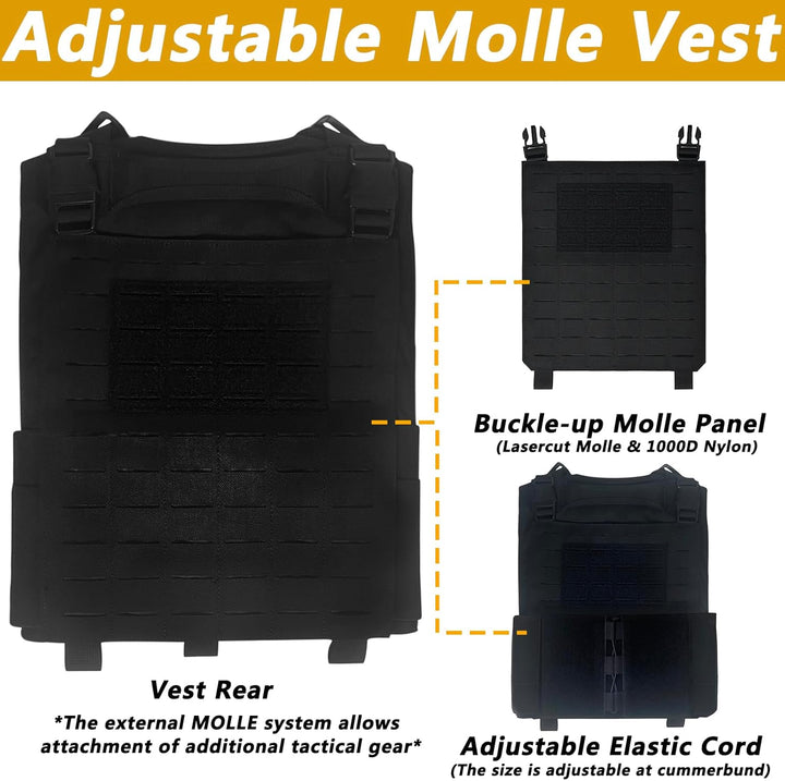 Taktische Airsoft Plattenträger, Upgrade Militär JPC Lasercut Plate Carrier Airsoft Taktische Schutz