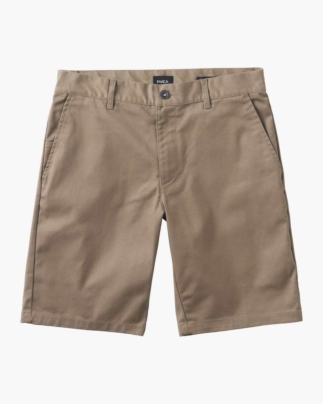 RVCA Jungen Lässige Shorts Weekend Stretch Chino Walkshort 26 Dunkles Khaki, 26 Dunkles Khaki