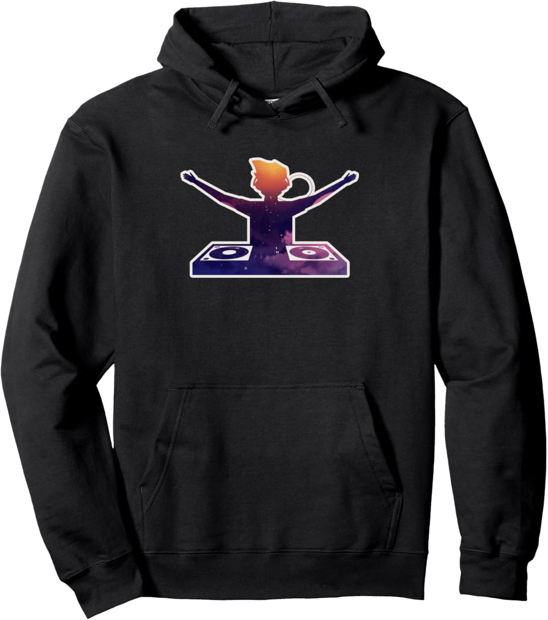DJ Disc Jockey Musik und Musiker Pullover Hoodie