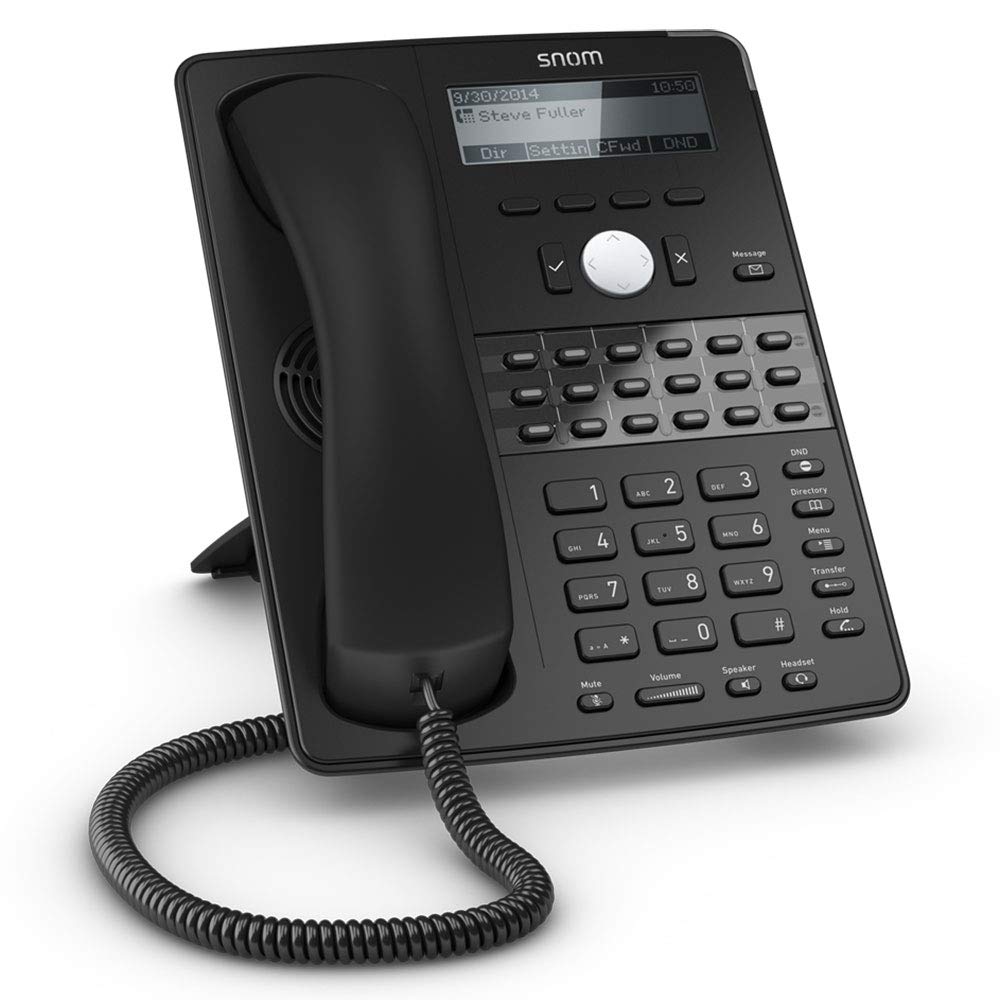 Snom D725 Gigabit IP Phone (no PSU) (Certified Refurbished)