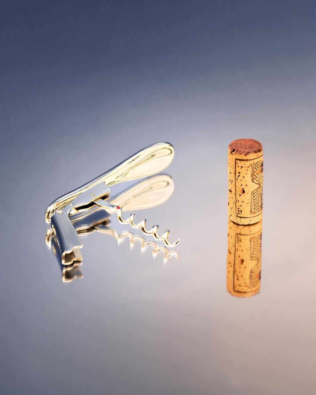 L'Atelier du Vin – Sommelier Korkenzieher Garçon Verchromtes Metall Transparente Kiste, Transparente