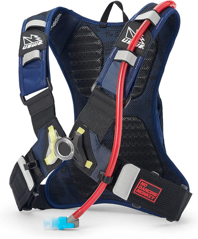 USWE Moto Hydro Hydration Pack - with Water Bladder, a High End, Bounce Free Backpack for Enduro and