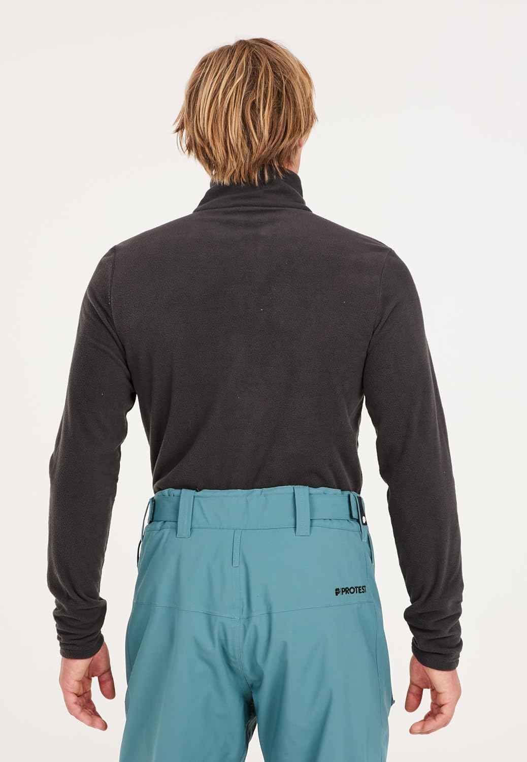 Protest Herren 1/4-Reissverschluss Perfecto XS Deep Grey, XS Deep Grey