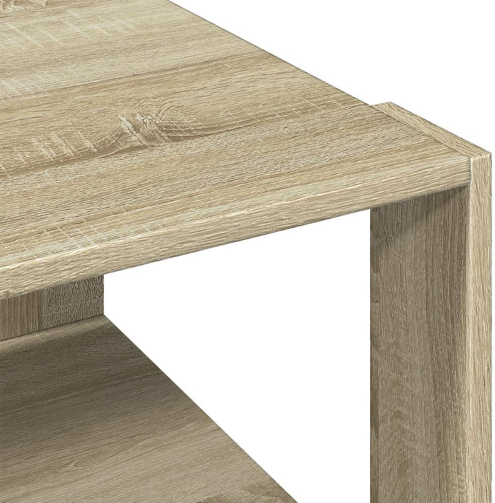 vidaXL Couchtisch, Beistelltisch mit Stauraum, Kaffeetisch Sofatisch für Wohnzimmer, Teetisch Tisch