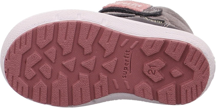 Superfit Mädchen Groovy Warm Gefütterte Gore-tex Schneestiefel 22 EU Grau Rosa 2010, 22 EU Grau Rosa