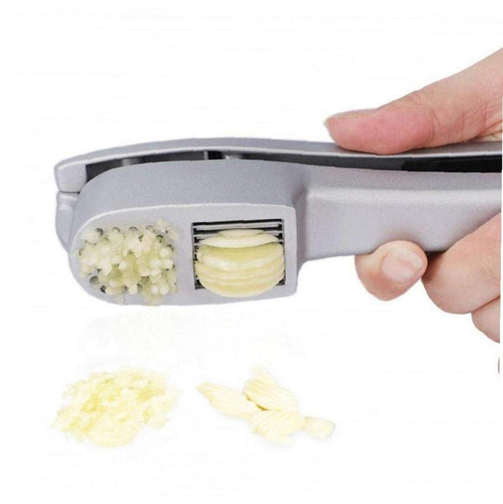 BYFRI Multifunktions-2 in 1 Edelstahl Farbe Knoblauchpresse Multifunktionsküche Kochen Werkzeug 1pc