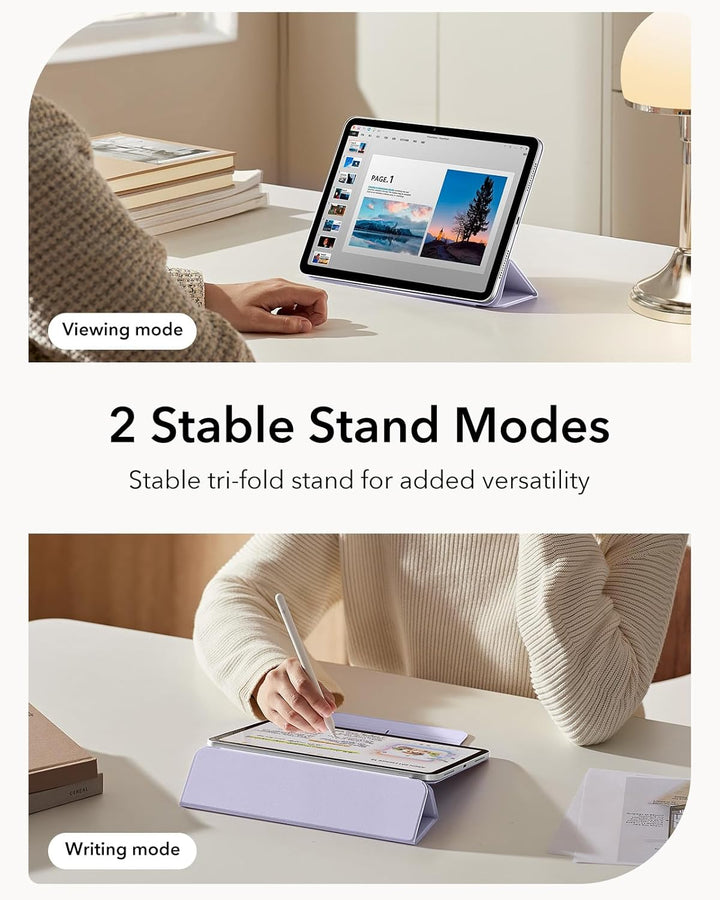 ESR für iPad Air 11 Zoll 2026 Hülle M4/M3/M2, iPad Air 5/4 Hülle (2025/2024/2022/2020) Starke Magnet