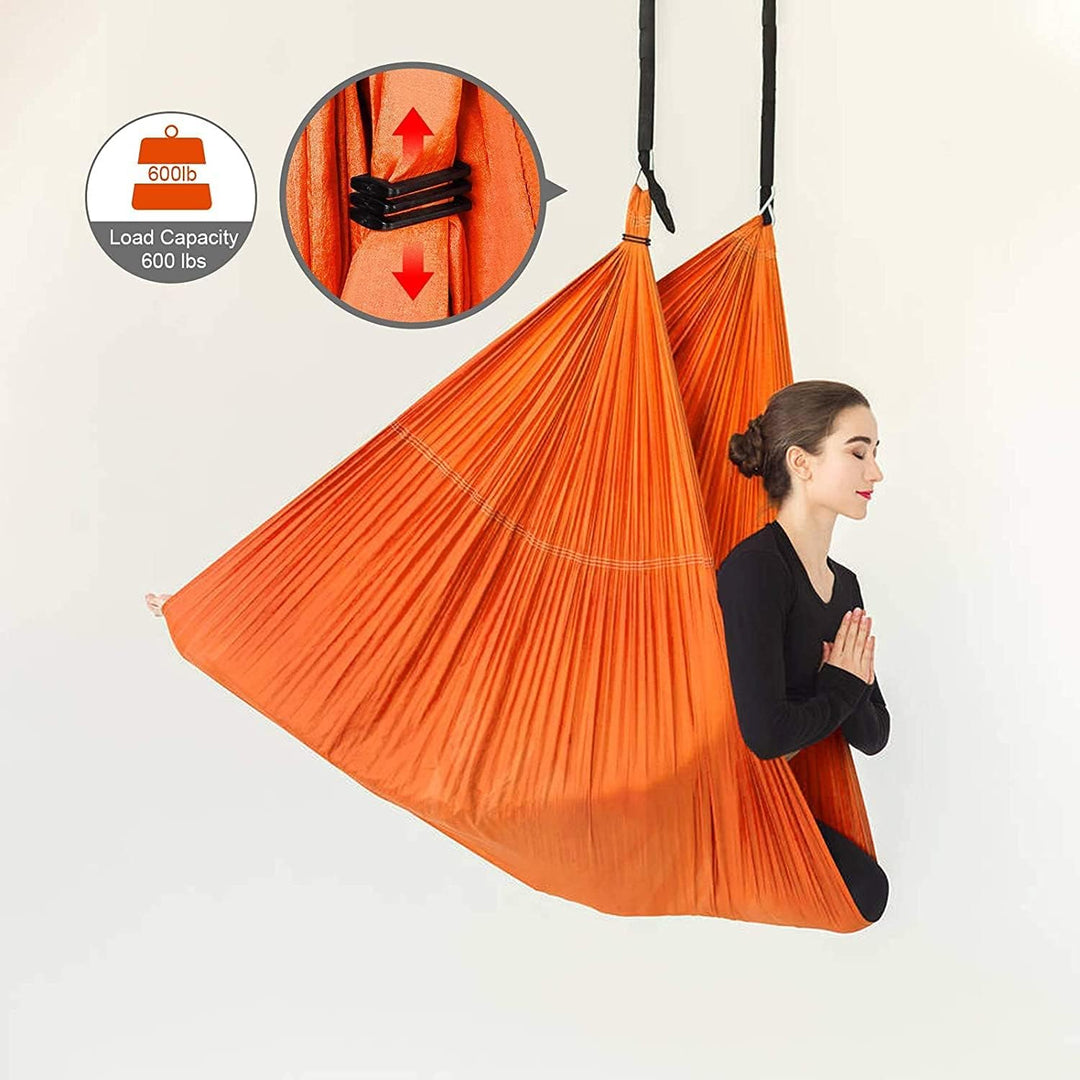 Sotech Yoga-Hängematten-Set, Yoga-Schaukel für Anti-Gravity-Yoga, Inversionsübungen, mit Tragetasche