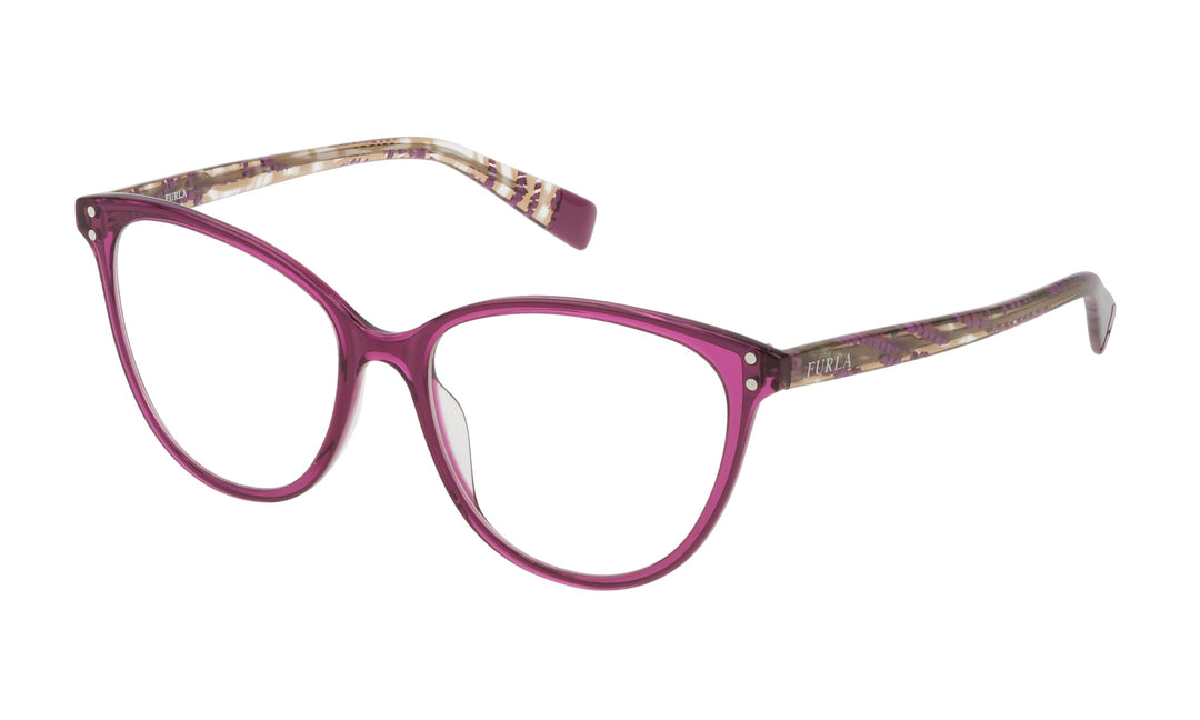 Furla Unisex VFU199 5301BV Sunglasses, Purple, 53