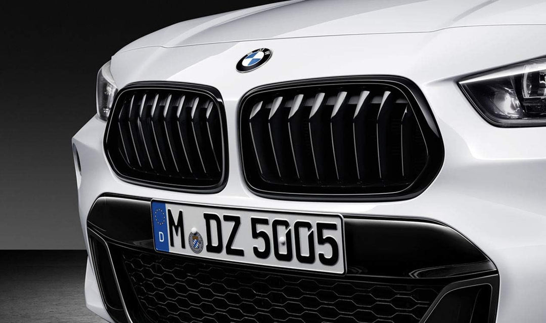 ORIGINAL BMW M Performance Kühlergrill Niere Schwarz X2 F39 links 51712455247
