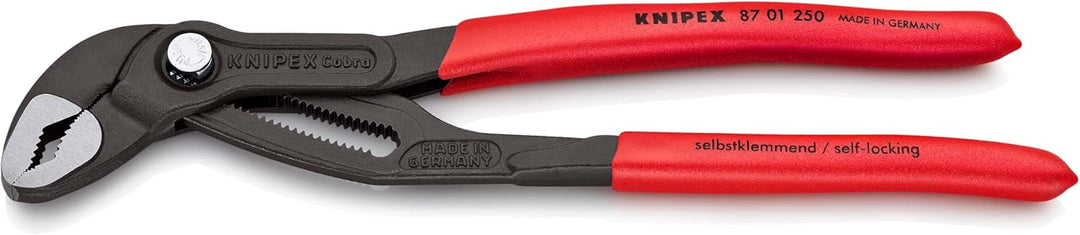 KNIPEX 00 20 09 V01 (SB-Karte/Blister) Paket, Mehrfarbig & 26 12 200 Flachrundzange mit Schneide – S