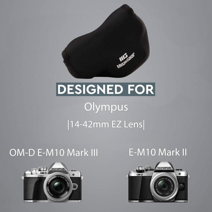MegaGear MG1355 Olympus OM-D E-M10 Mark III, E-M10 Mark II (14-42mm EZ Lens) Ultraleichte Kameratasc
