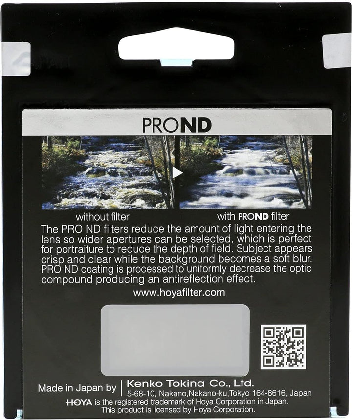 Hoya PROND64 Neutraldichte-Kamerafilter 72mm - Objektivfilter (7,2 cm, Neutraldichte-Kamerafilter, 1