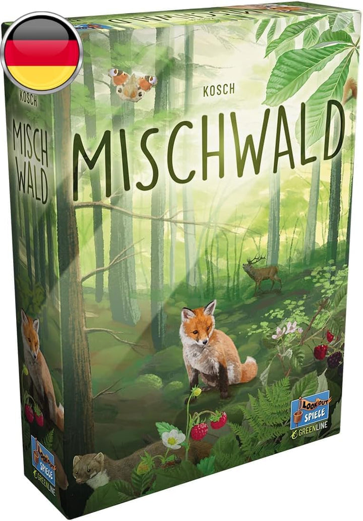Lookout, Mischwald, Familienspiel, Kartenspiel, 2-5 Spieler, Ab 10+ Jahren, 60 Minuten, Deutsch