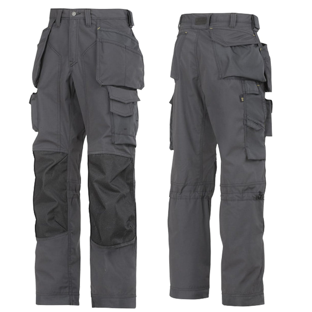 Snickers Bodenleger Hose stahlgr Gr. 54 54 Stahlgrau-schwarz, 54 Stahlgrau-schwarz