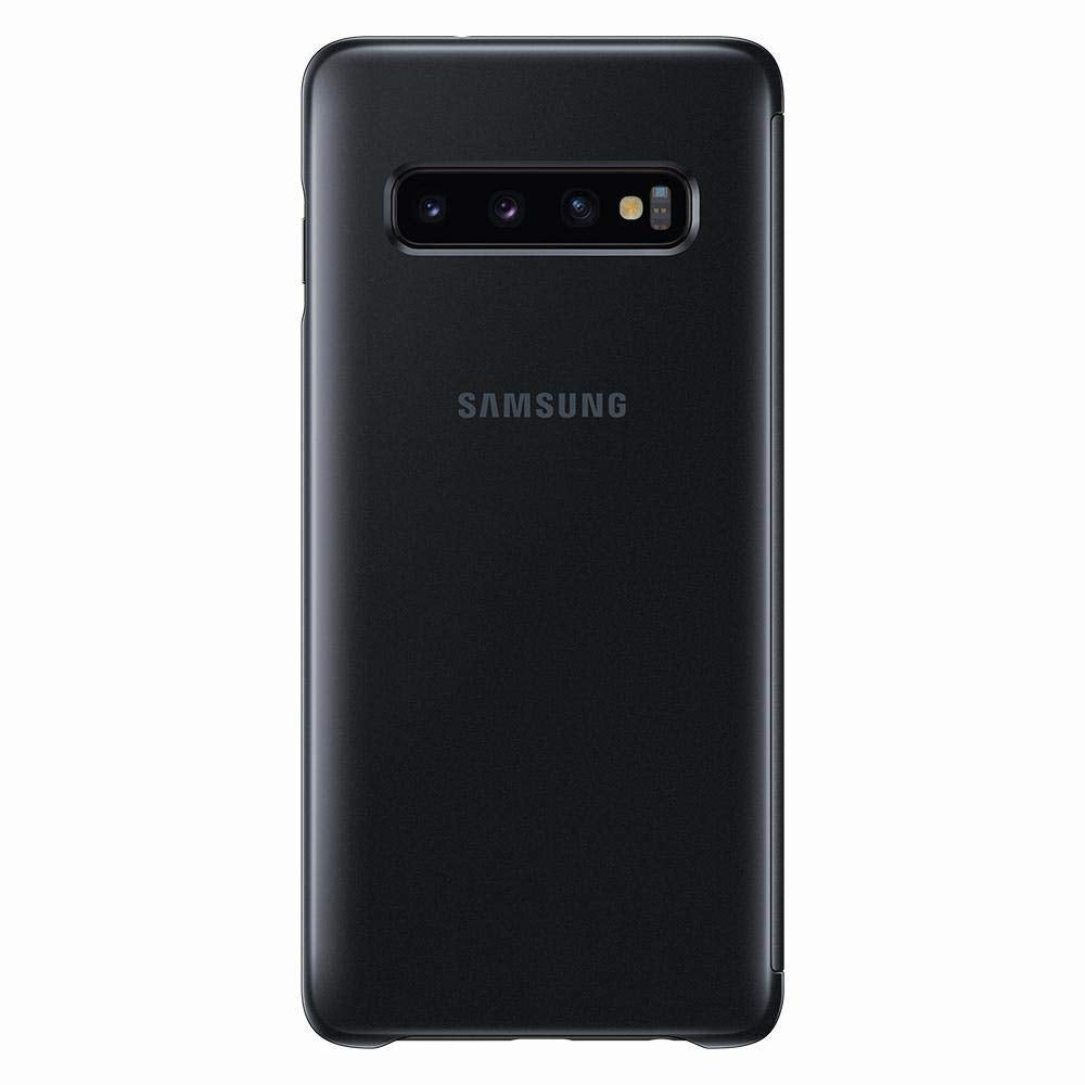 Samsung Clear View Cover für Galaxy S10 Schwarz - 6.1 Zoll, Schwarz