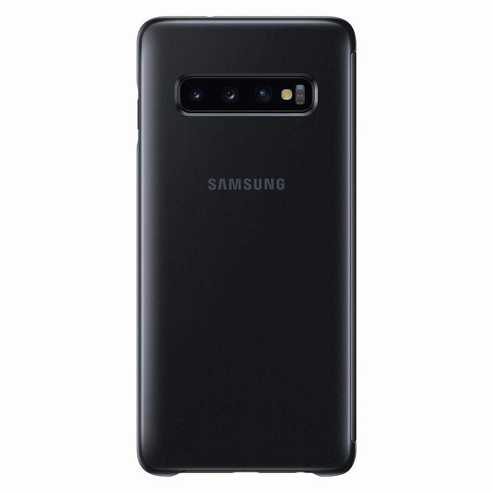 Samsung Clear View Cover für Galaxy S10 Schwarz - 6.1 Zoll, Schwarz