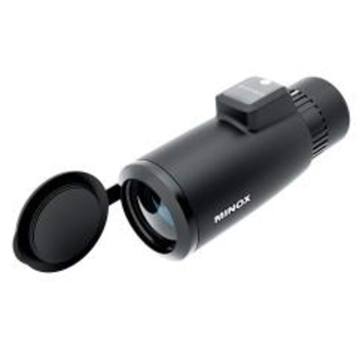 Minox MD C 7x42 Monokular Schwarz – Kompaktes Fernrohr-Teleskop mit analogem Kompass – Inkl. Trageri